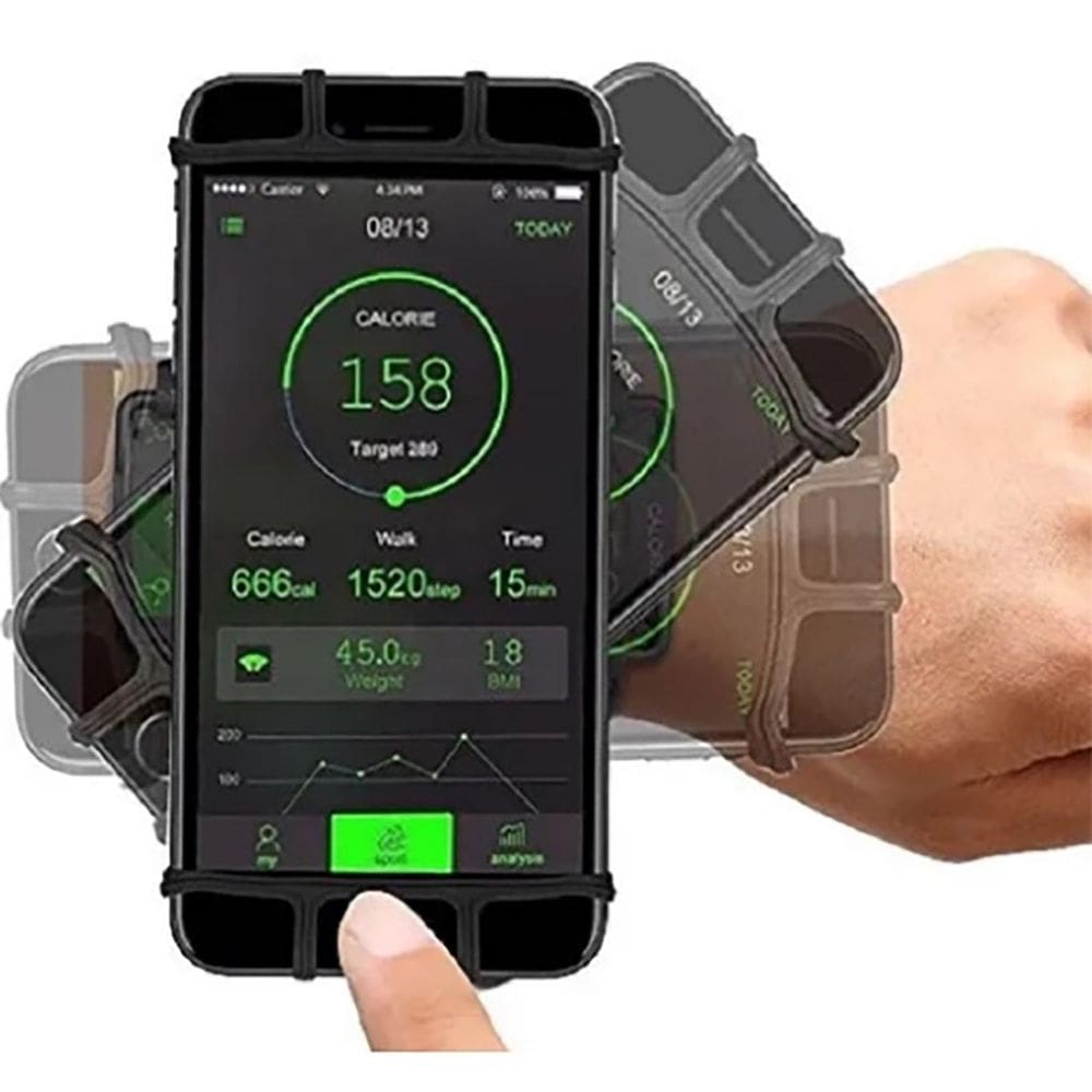 Suporte Universal De Telefone Cinta De Pulso Para Celular