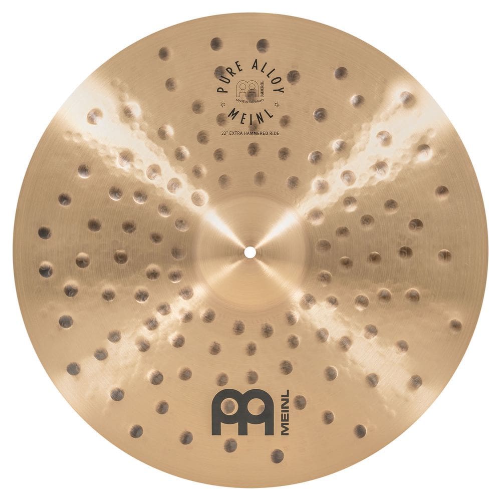 Prato de bateria Meinl Pure Alloy Ride Extra Hammered 22"