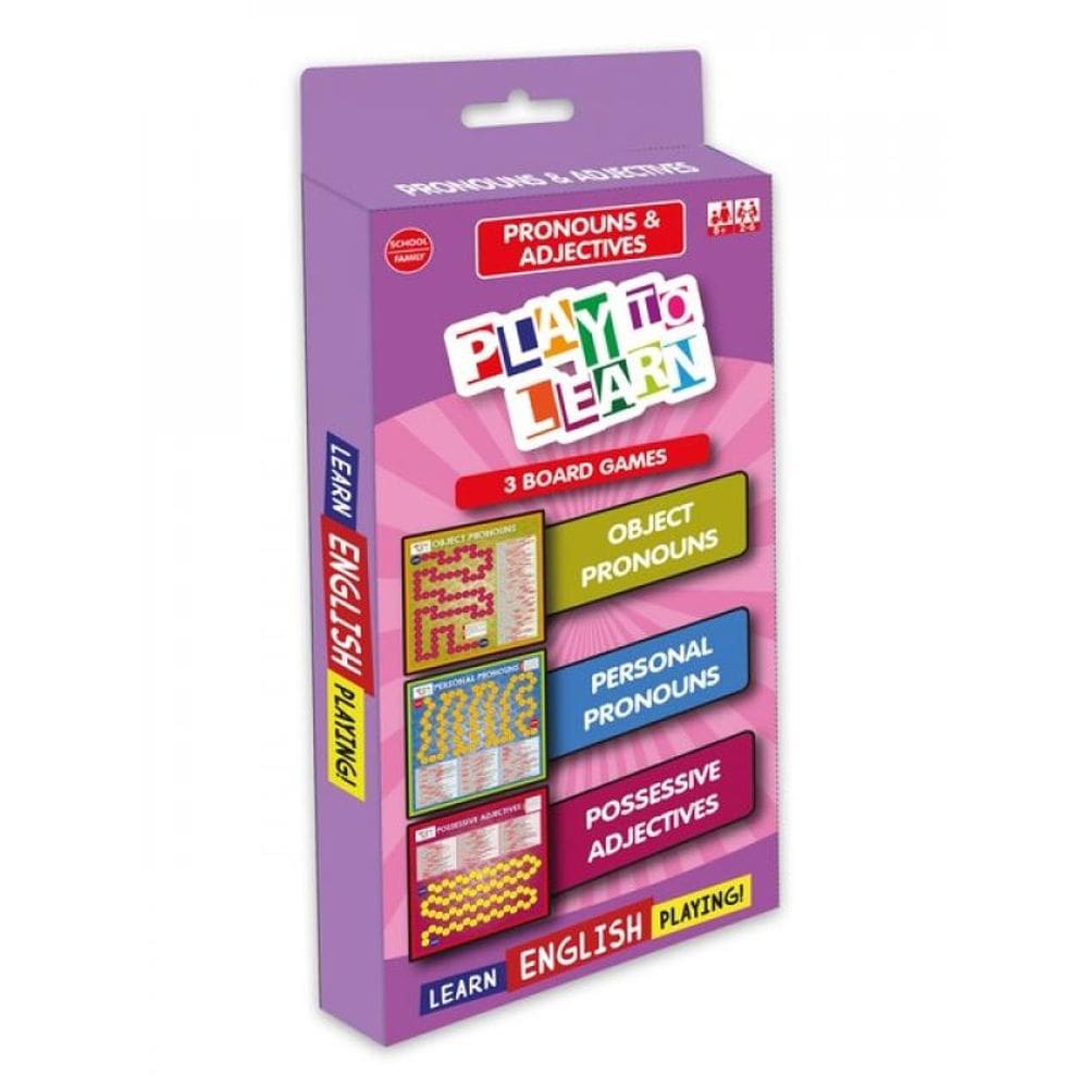 Play To Learn - Pronouns & Adjectives