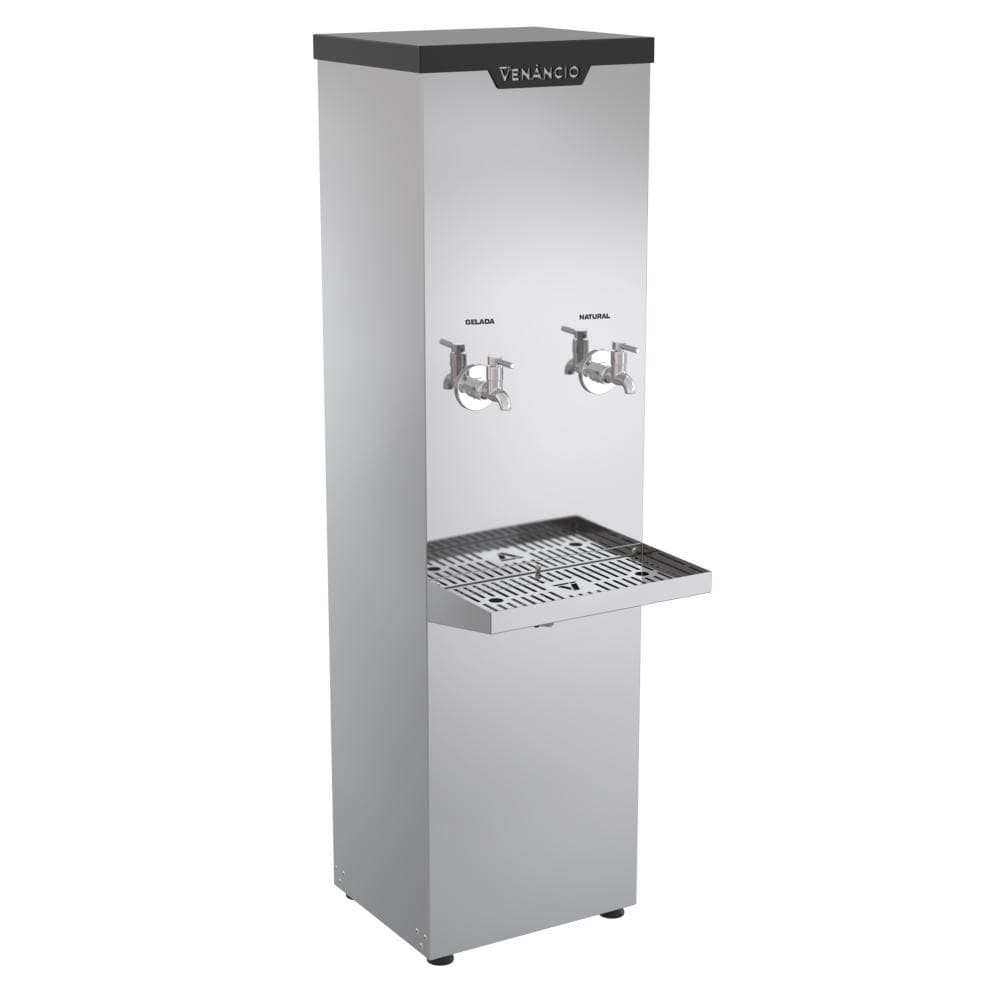 Bebedouro Industrial 25 Litros Venâncio Inox 1 Torneira Gelada 1 Natural 220V BI25L-50601