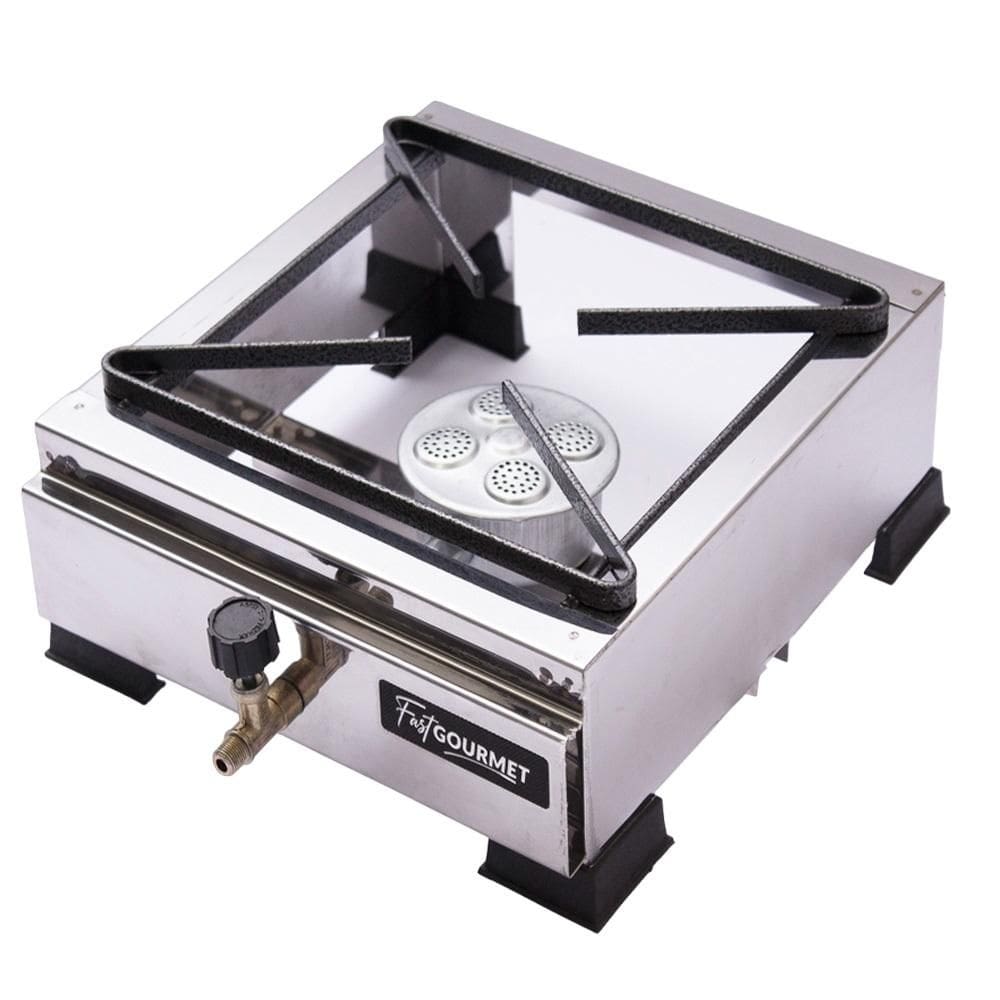 Fogão Industrial Fast Gourmet a Gás 1 Boca Inox F1AP