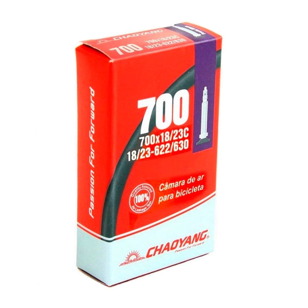CÂMARA CHAOYANG 700x18/23C VÁLVULA PRESTA 48MM