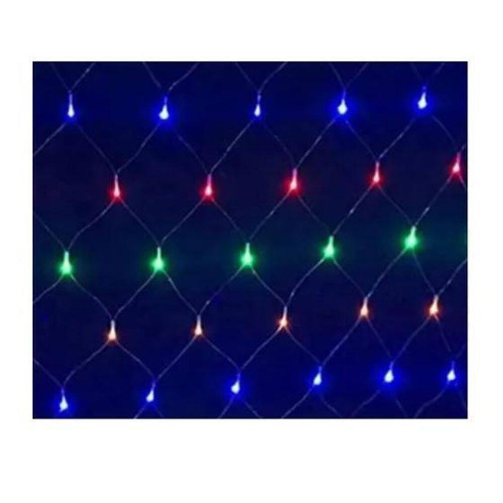 Cortina Rede Led Cascata Decoração Natal 127v 8 Funções 3m