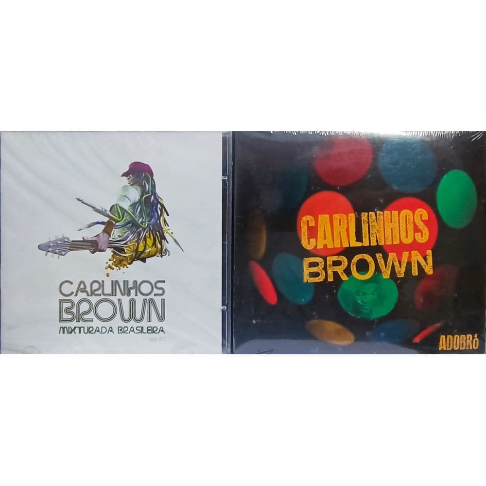 CD Carlinhos Brown - Adobro /Mixturada Brasileira 2 CDS