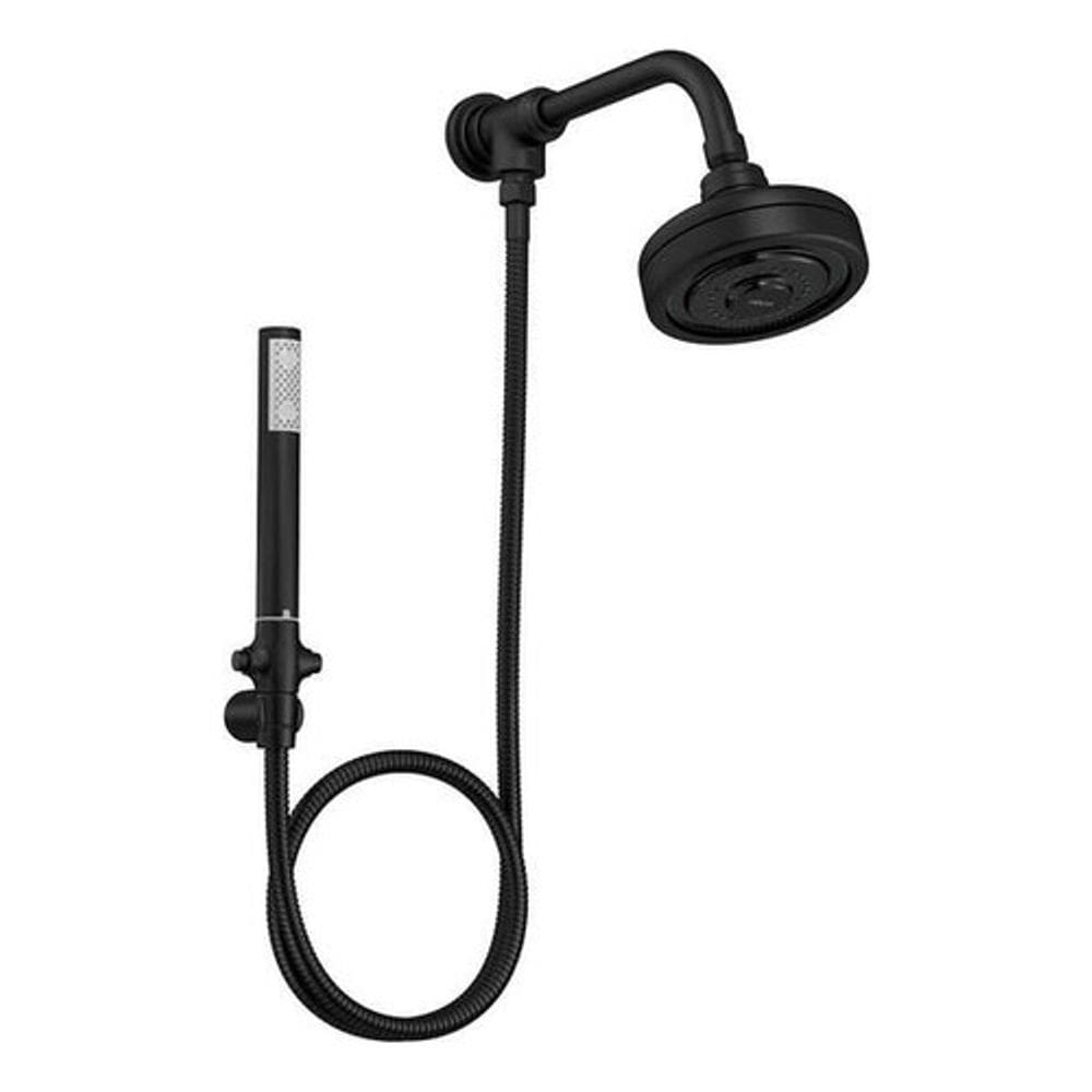 Ducha Black Premier Com Chuveirinho Parede Acqua Plus - Deca