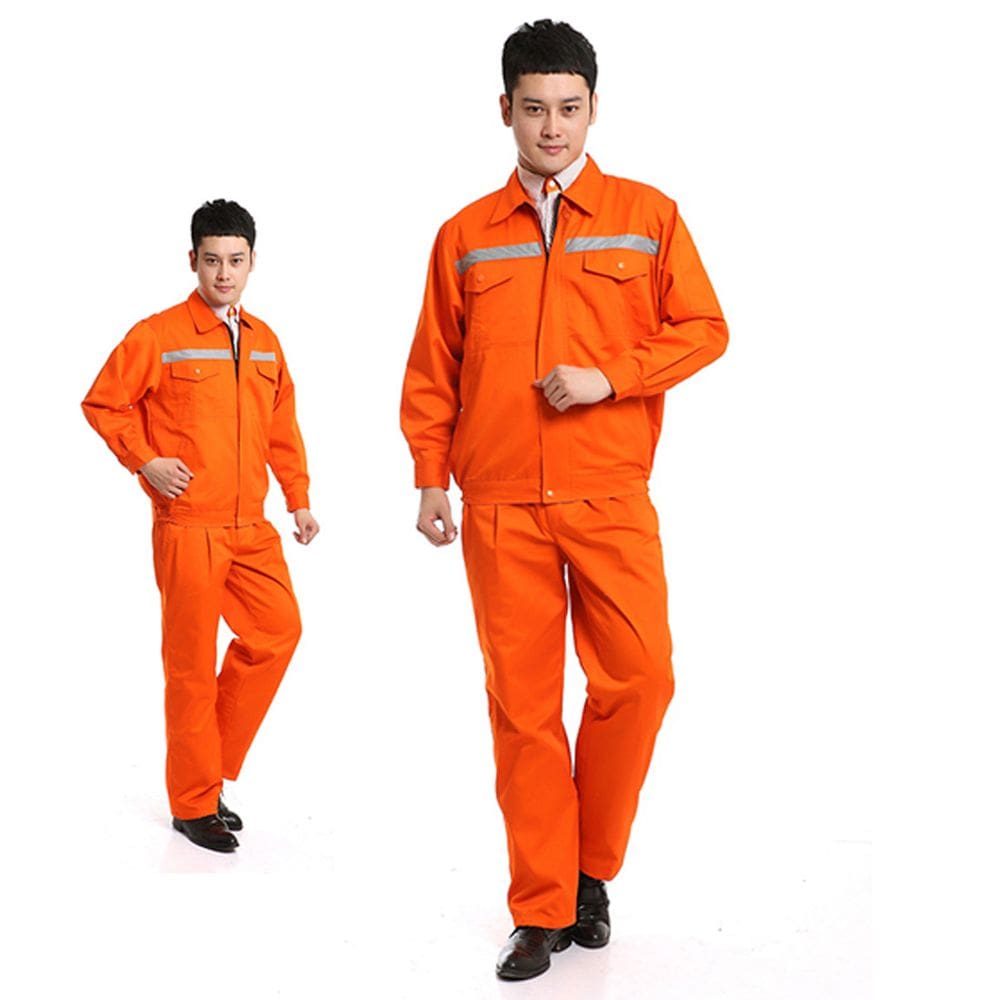 Conjunto Uniforme Faixa Refletiva EPI Segurança Profissional Obra Construçao Civil Prestador de Serviço