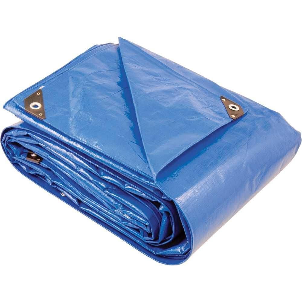 Lona Carreteiro Reforçada Azul 6m x 3m VONDER