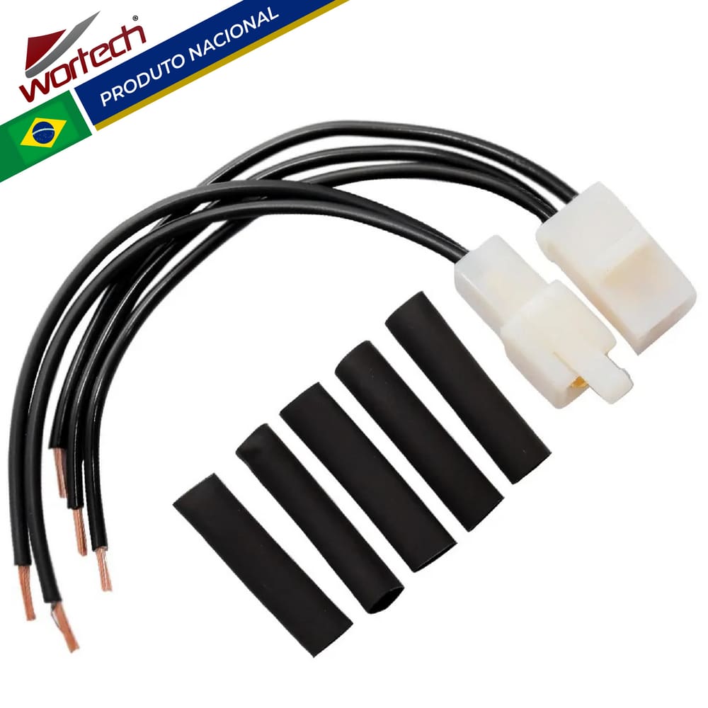 Conector Regulador Retificador Intruder 125 (03-07) Wortech