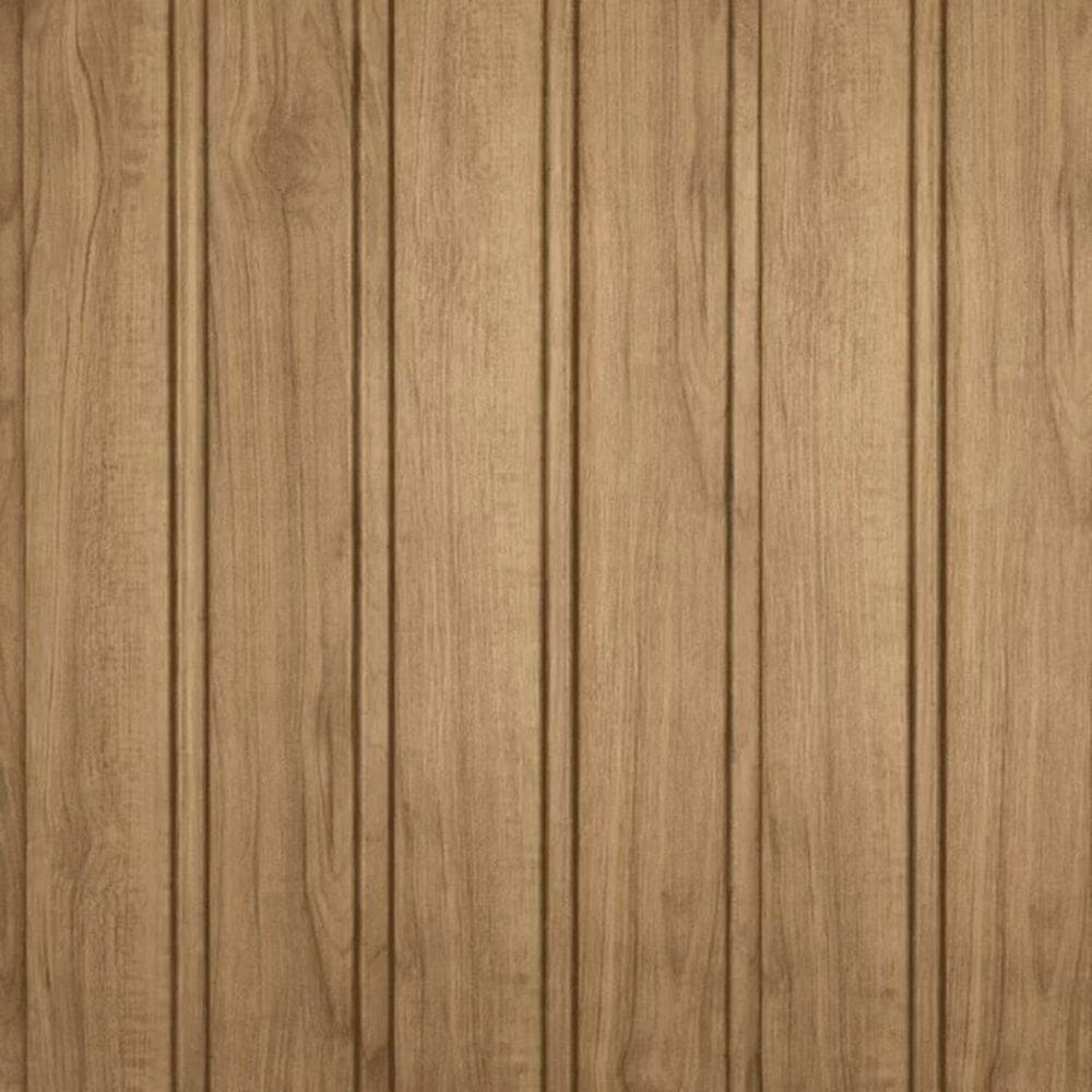 Painel Ripado de Poliestireno 9 Barras de 2,85m X12,2cm Venda em 2,94m² Cedro