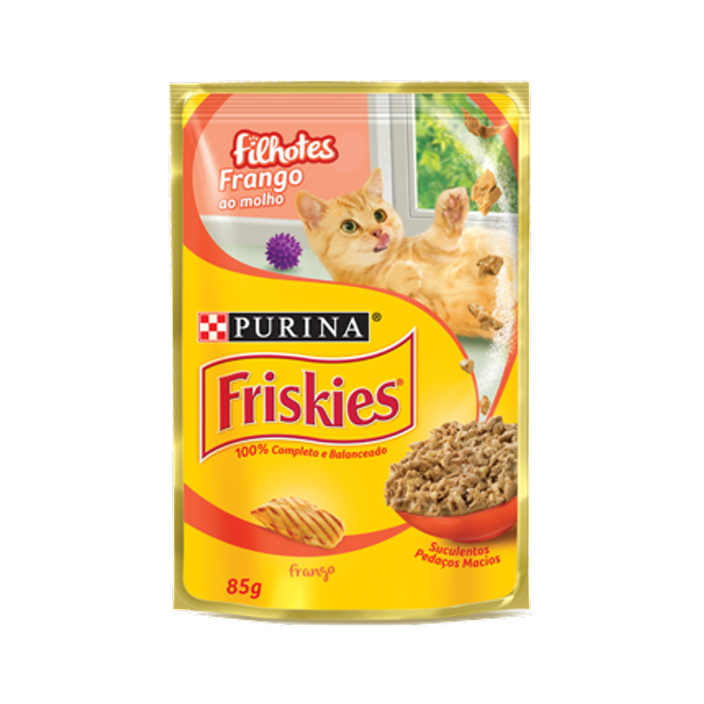 Friskies Sache Filhote Carne ao Molho 85 g