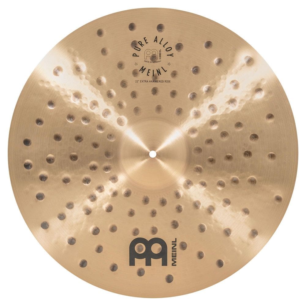 Prato De Bateria Meinl Pure Alloy Ride Extra Hammered 22