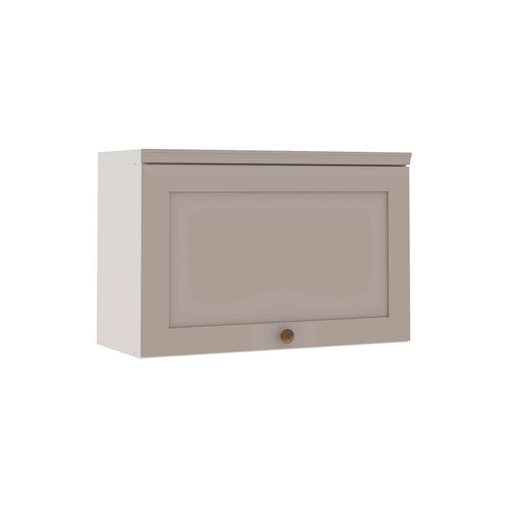 armário aéreo iluminata 1 pt branco e 70 cm