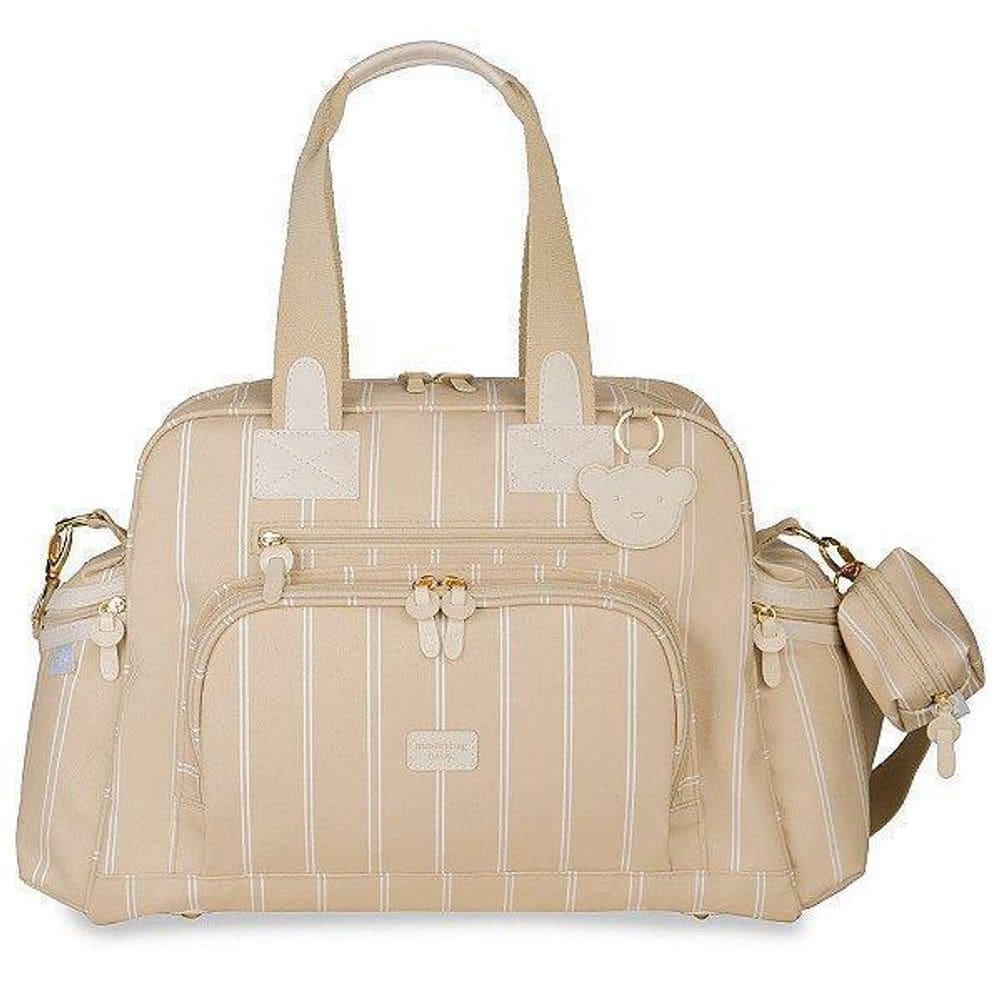 Bolsa De Maternidade Masterbag Everyday Bear Marfim