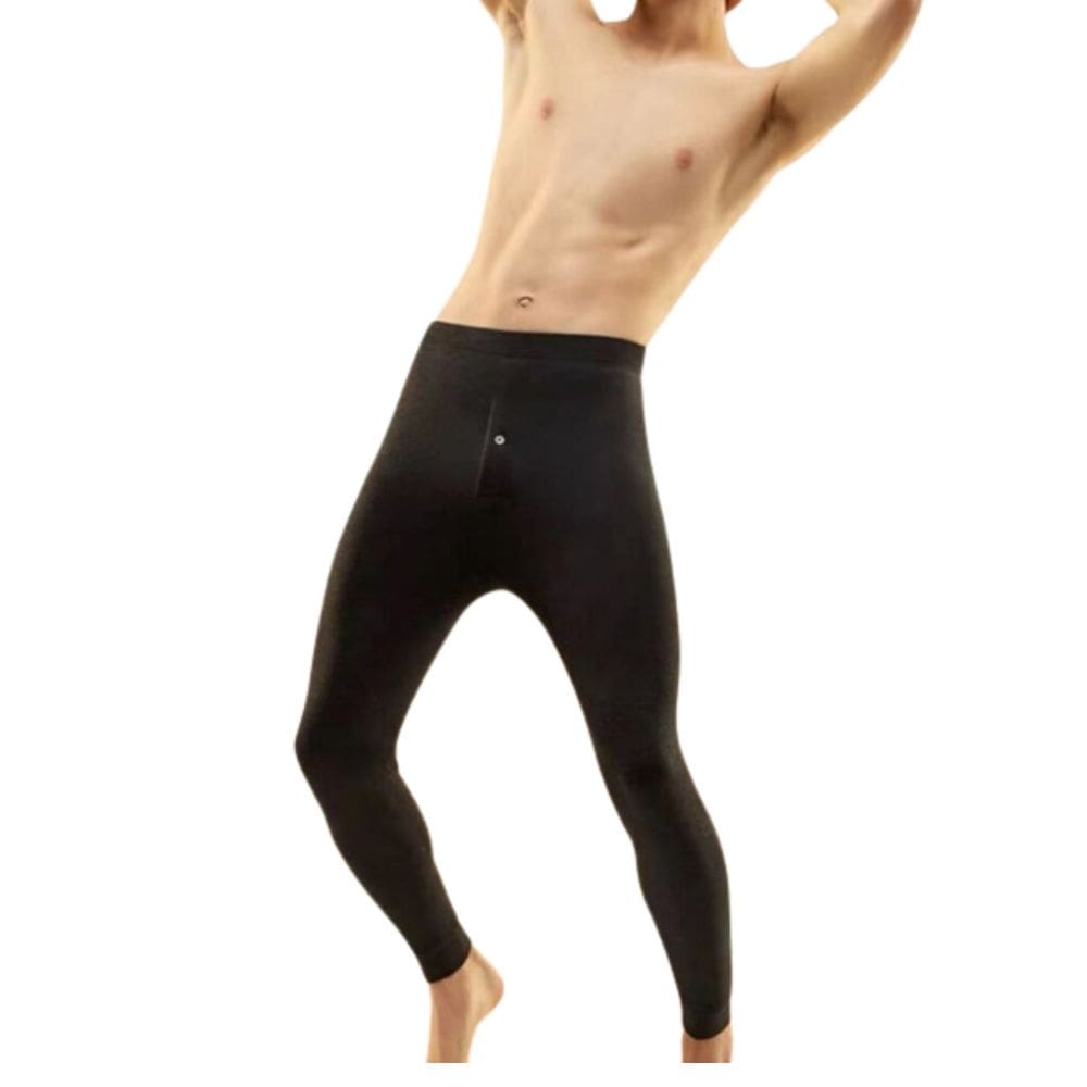 Meia Calça Masculina Flanelada Térmica Frio Inverno C/ Botão