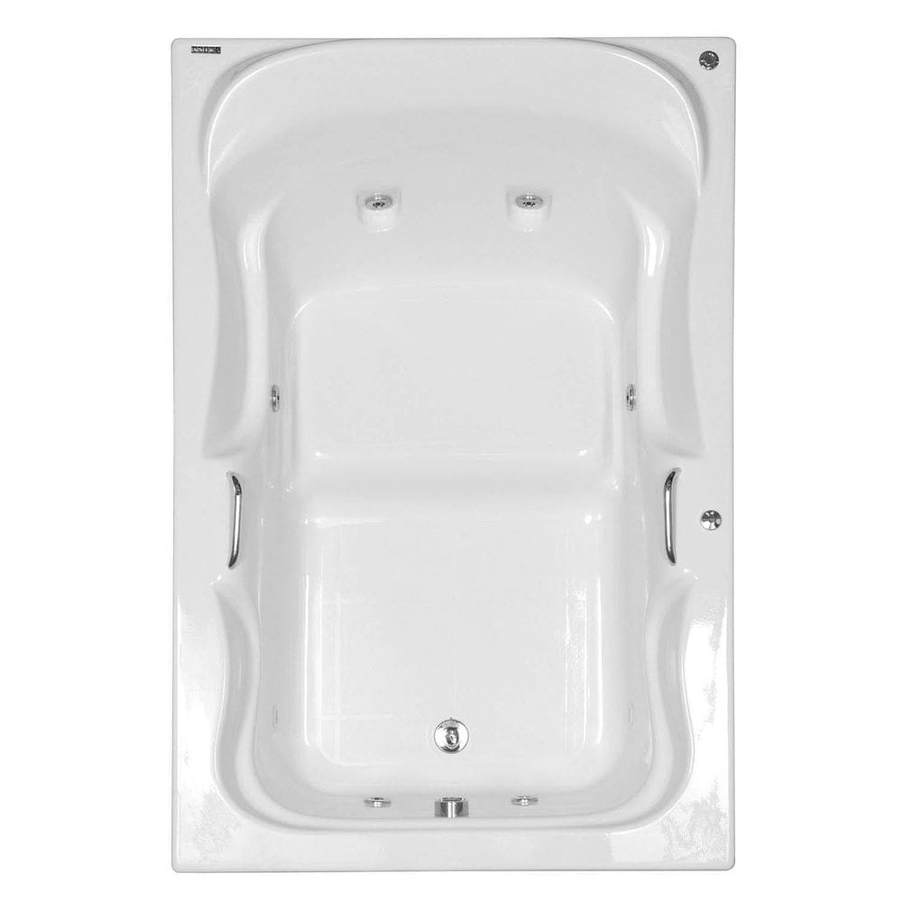 Banheira Hidromassagem Astra Serenade Maggiore Super Luxo 180cmx120cmx48cm - 06 Jatos Gel Coat P2 Com Aquecedor 110V