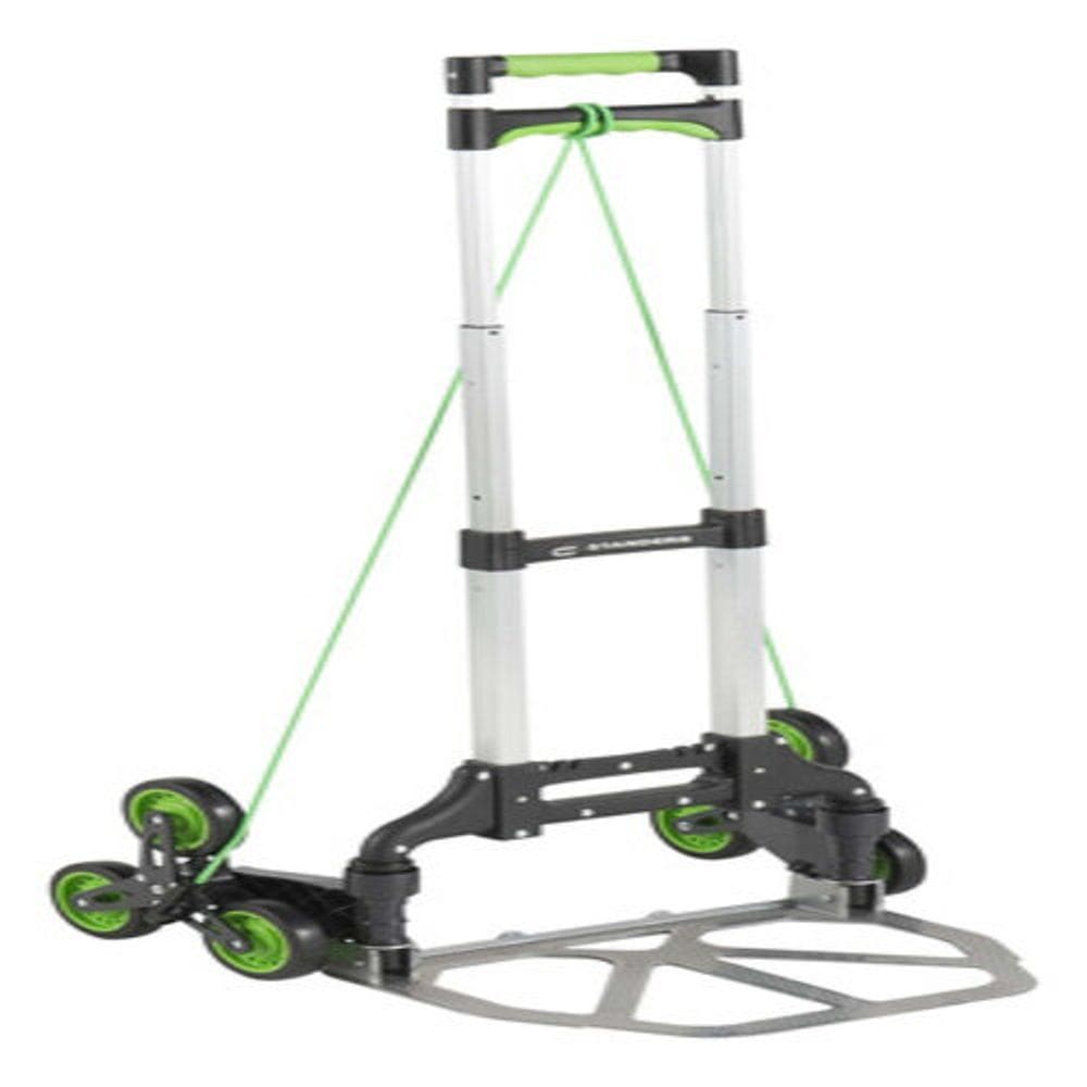 Carrinho De Carga Dobrável Roda Tripla Escada Elástico 70kg