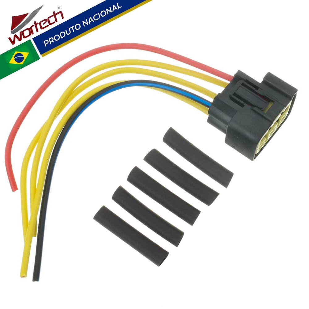 Conector Regulador Retificador F3 800 - Wortech