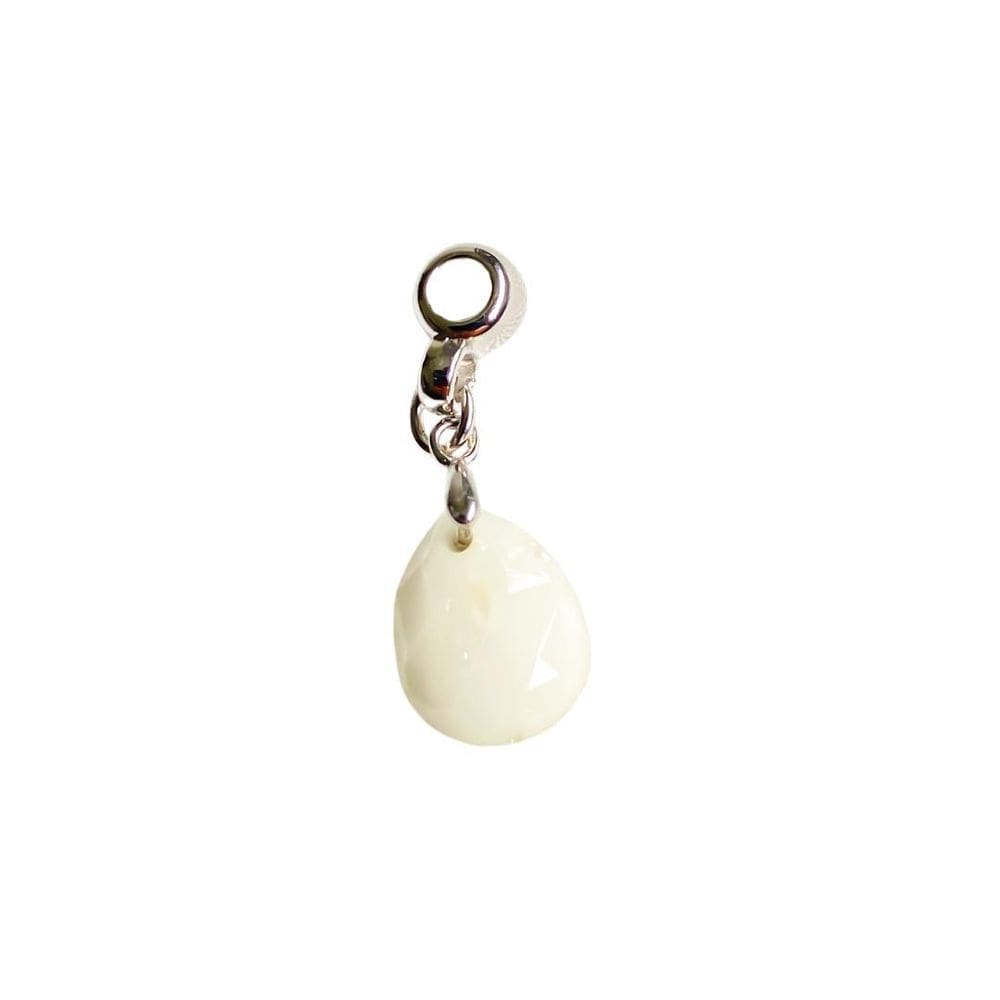 Kit Berloque Mini Gota Lapidada Branco