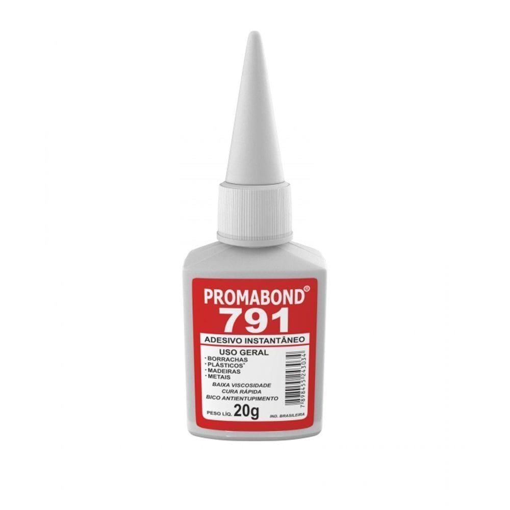Adesivo Instantâneo Multiuso 791 20G