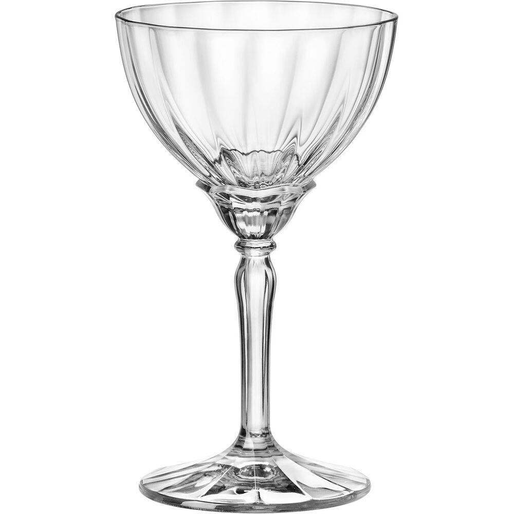 JG 6PÇ TAÇAS COQUETEL COUPE BORMIOLI ROCCO FLORIAN VIDRO 240ml 16x9x9cm TRANSPARENTE