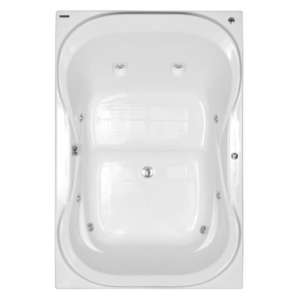 Banheira Hidromassagem Astra Due Maggiore Super Luxo 150cmx120cmx44cm - 06 Jatos Gel Coat P5 Sem Aquecedor 110V