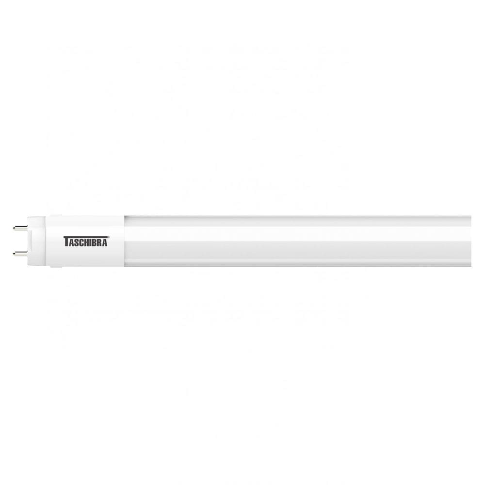 Lâmpada LED Tubular 9,9W 3000K T8 Taschibra 3000K Luz Amarela