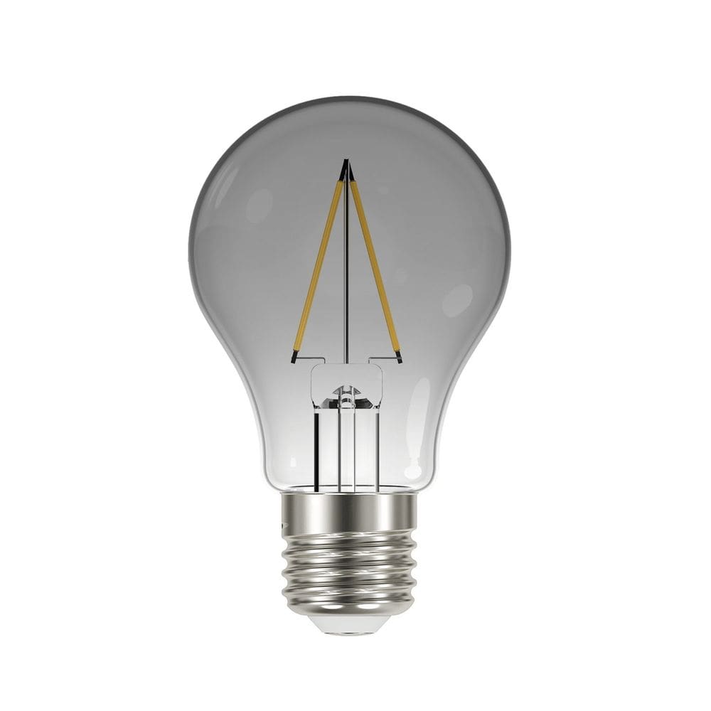 Lâmpada LED Filamento Vintage 3W Bulbo A60 Fumê Taschibra 2200K
