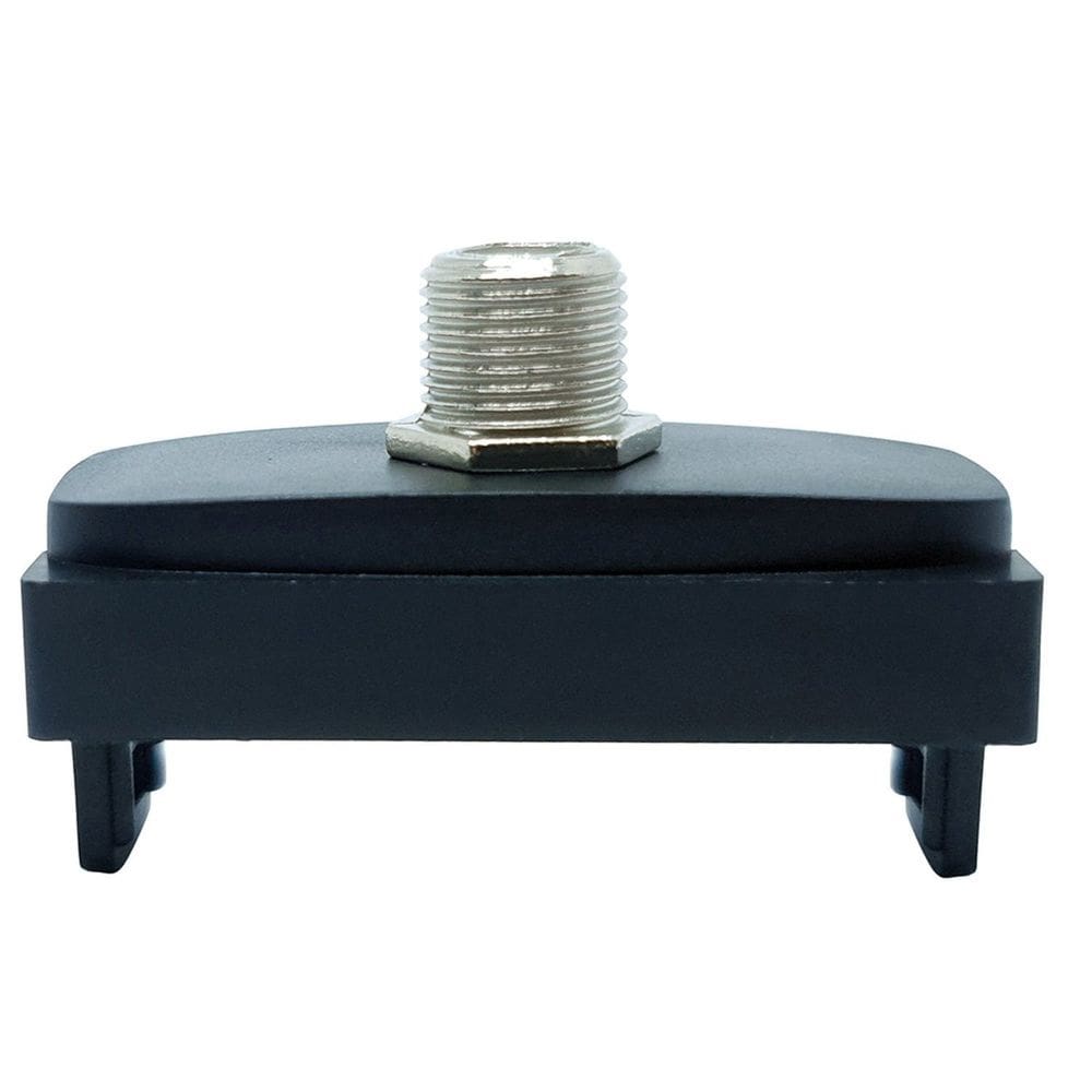 Módulo tomada p/ cabo coaxial antena e TV Gracia Alumbra Preto