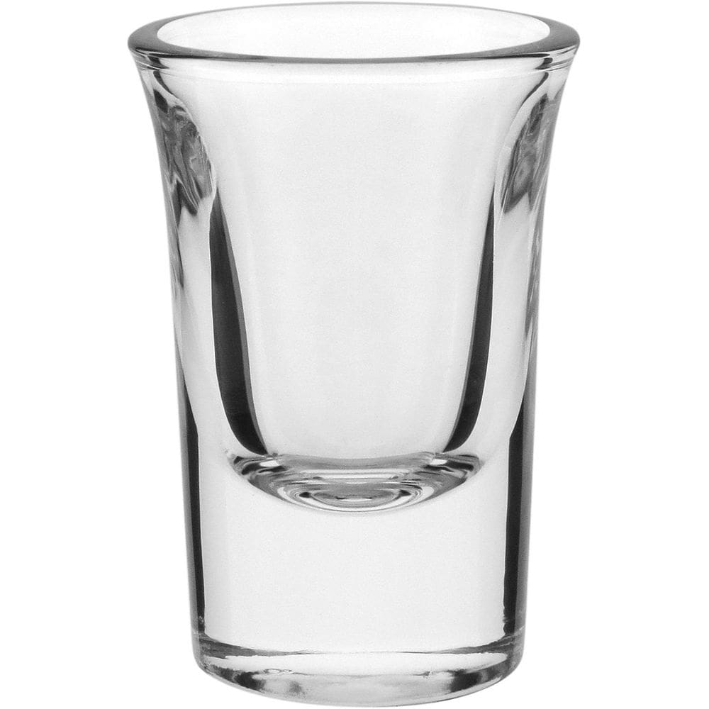 JG 6PÇ COPO SHOT VIDRO 15ML 3x5x5cm TRANSPARENTE