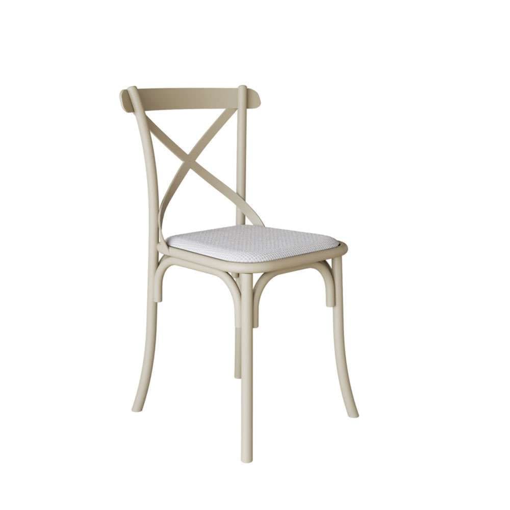 cadeira de cozinha katrina off white e branca