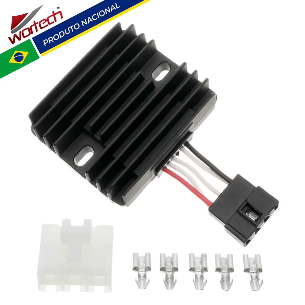 Regulador Retificador TDM 850 (88-01) + Conector - Wortech