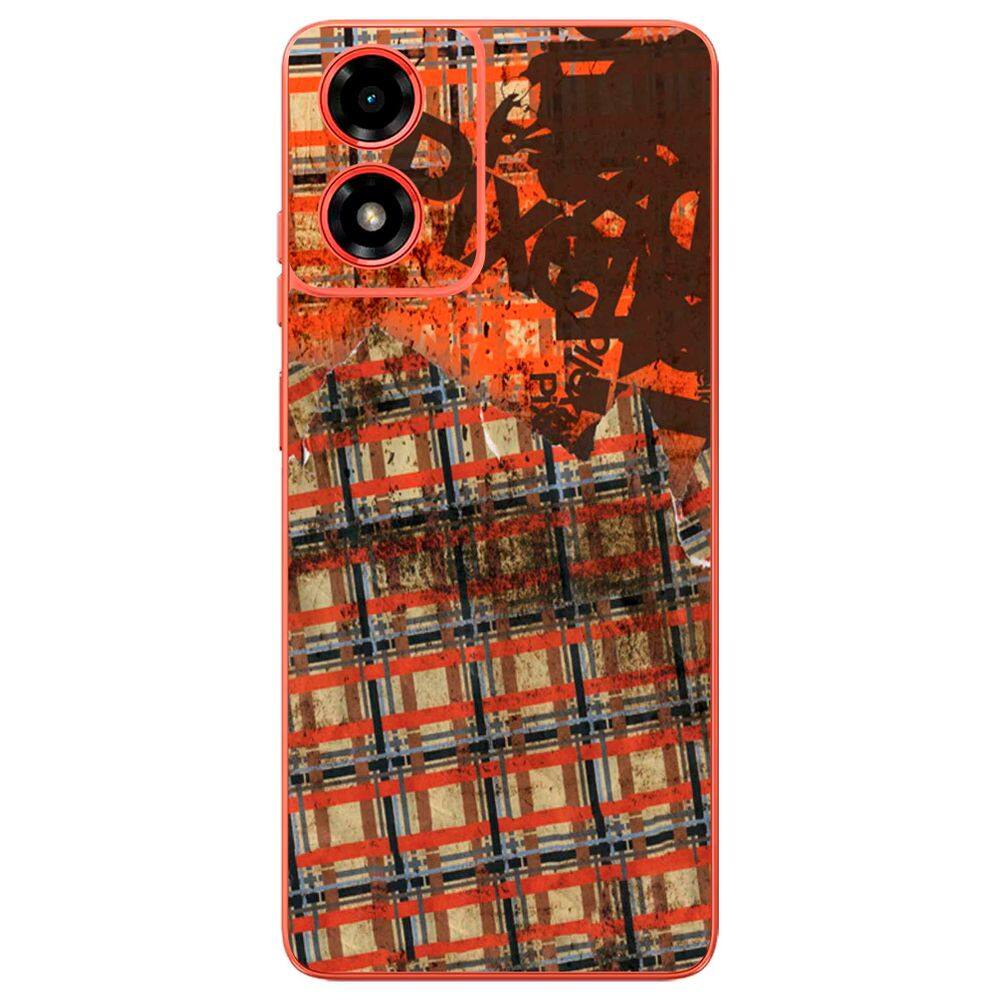 Capa Adesivo Skin194 Verso Para Motorola Moto G04S (2024)