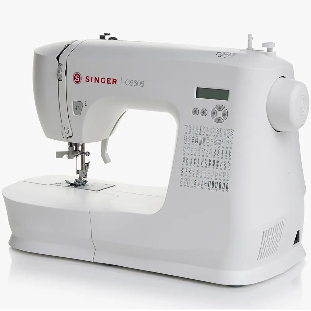Maquina de Costura Eletronica Singer C5605 - 230383423 Branco 220 VOLTS