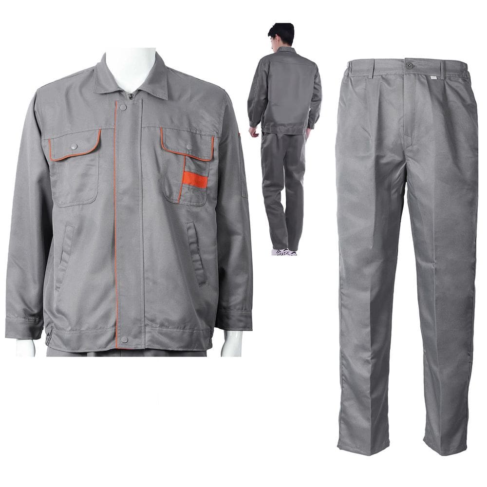 Conjunto Uniforme EPI Segurança do Trabalho Listra Refletiva Obra Construtora Prestador de Serviço