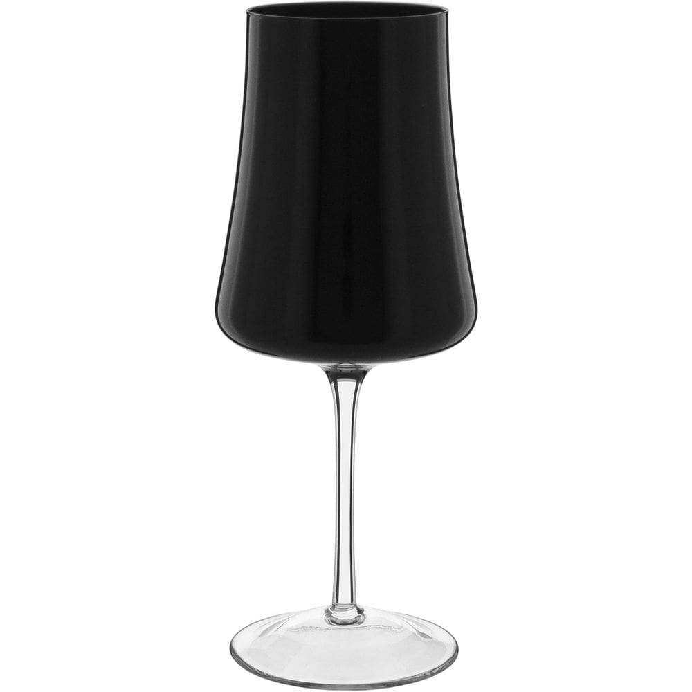 JG 2PÇ TAÇAS ÁGUA HOME&CO LATOUR VIDRO 560ml 24x10x10cm PRETO