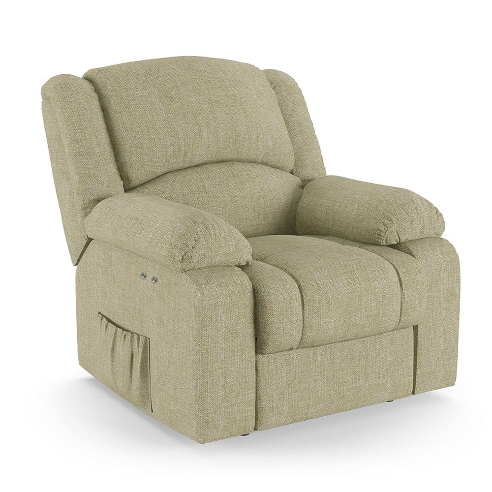 Poltrona do Papai Reclinável Melim Power Touch USB Linho FH1 - D`Rossi