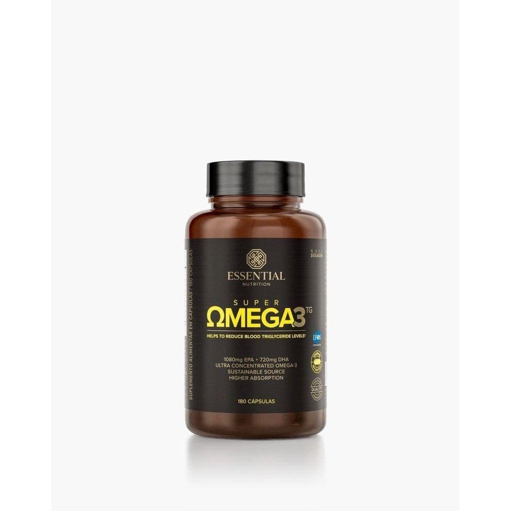 Super Ômega-3 TG 1000mg 180 Cápsulas Essential Nutrition