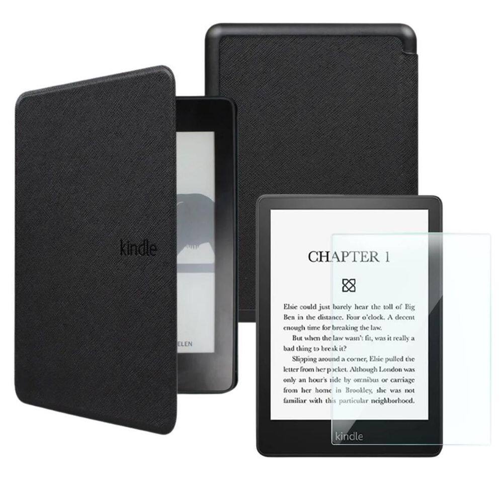 Capa Rígida Sem Alça Para Kindle 658 + Película Vidro
