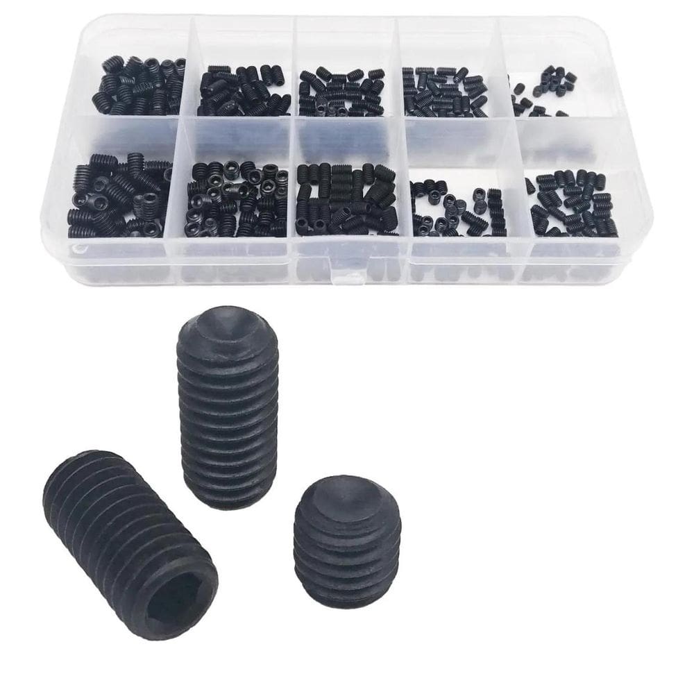 Kit 500 Rosca Parafusos Soquete Allen M2.5 M3 M4 Hexagonal
