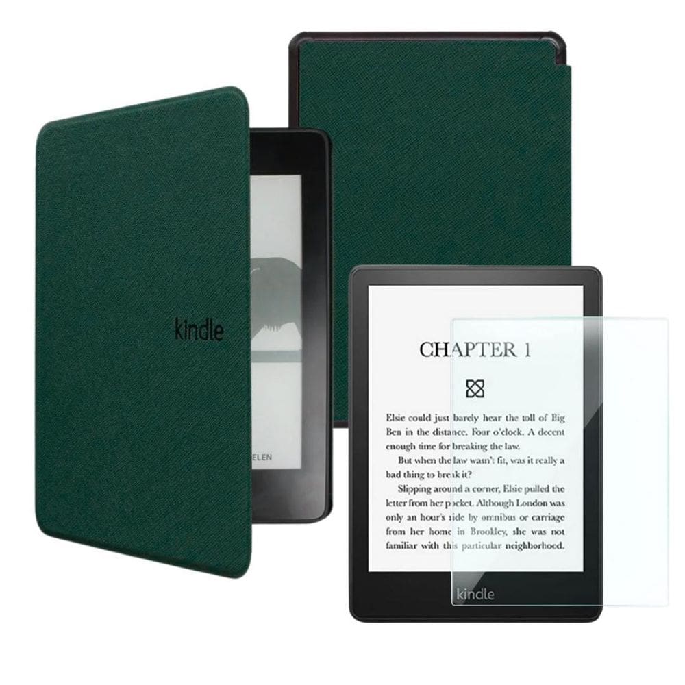 Capa Rígida Sem Alça Para Kindle 658 + Película Vidro