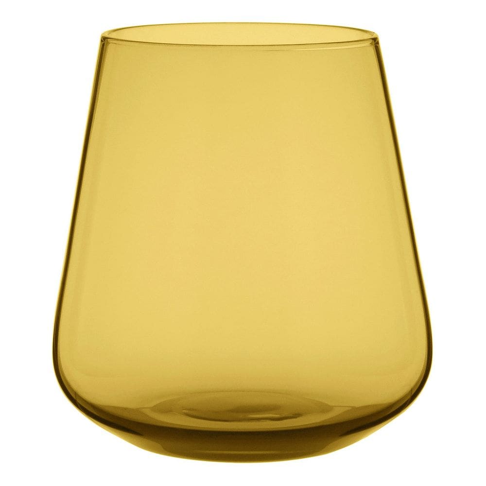 JG 2PÇ COPO HOME&CO COMODORE VIDRO 400ml 10x9x9cm ÂMBAR
