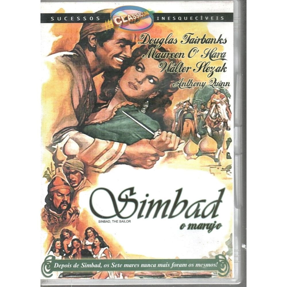 Dvd Simbad O Marujo - Anthony Quinn
