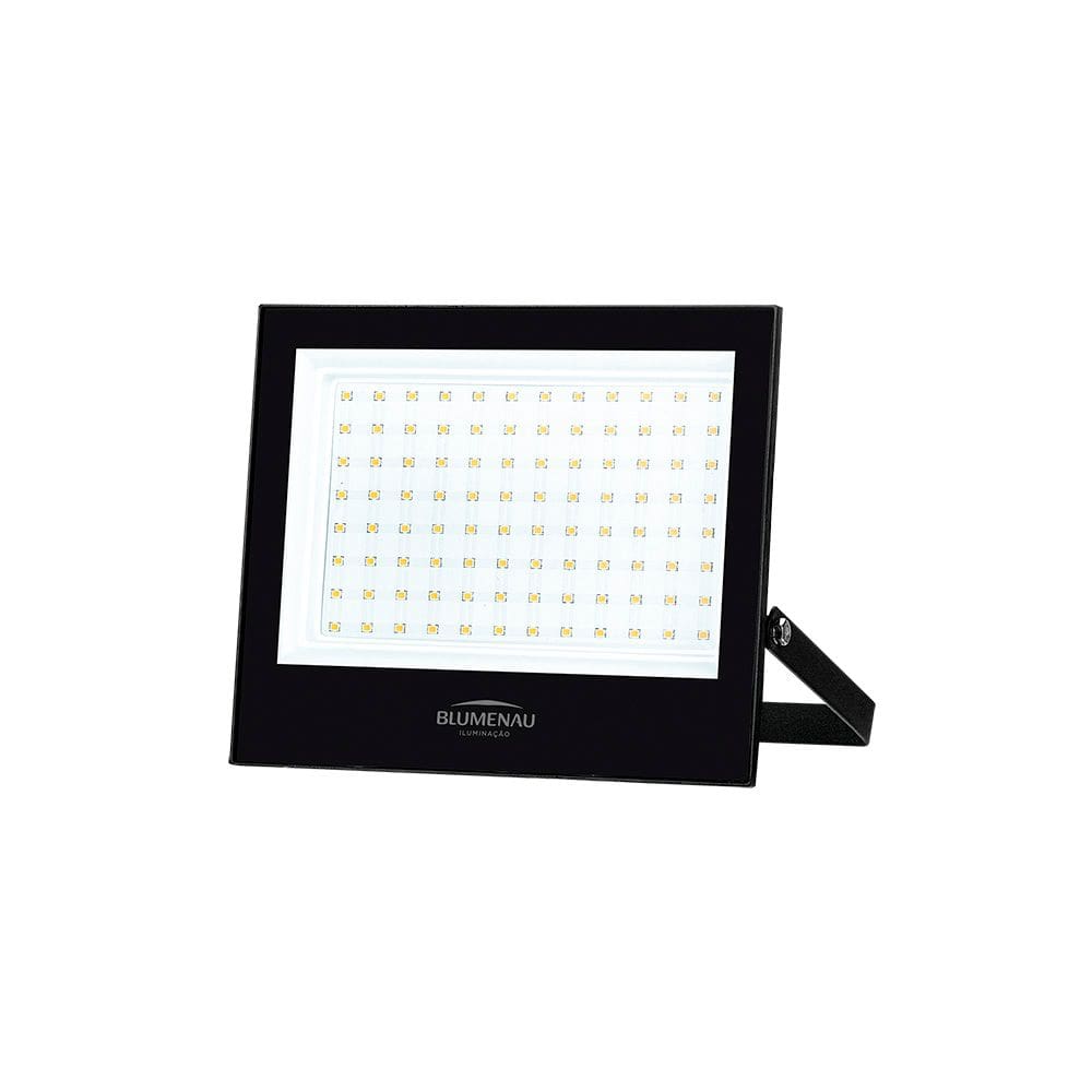 Refletor Blumenau Led Play 100W Preto Bivolt
