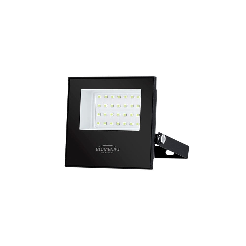 Refletor Blumenau Led Play 30W Preto Bivolt