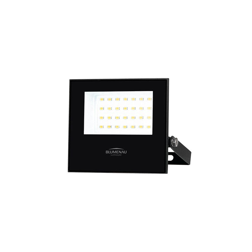 Refletor Blumenau Led Play 30W Preto Bivolt