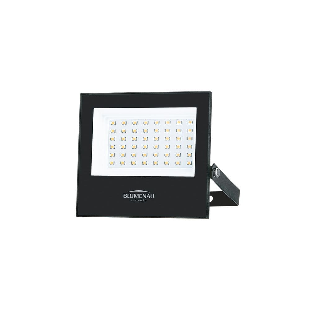 Refletor Blumenau Led Play 50W Preto Bivolt