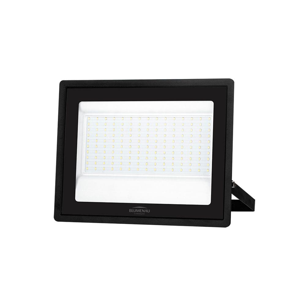 Refletor Blumenau Led Tech Pro 150W Preto Bivolt