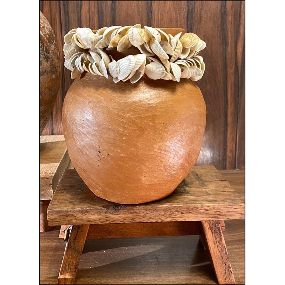 Vaso de Barro Conchinha