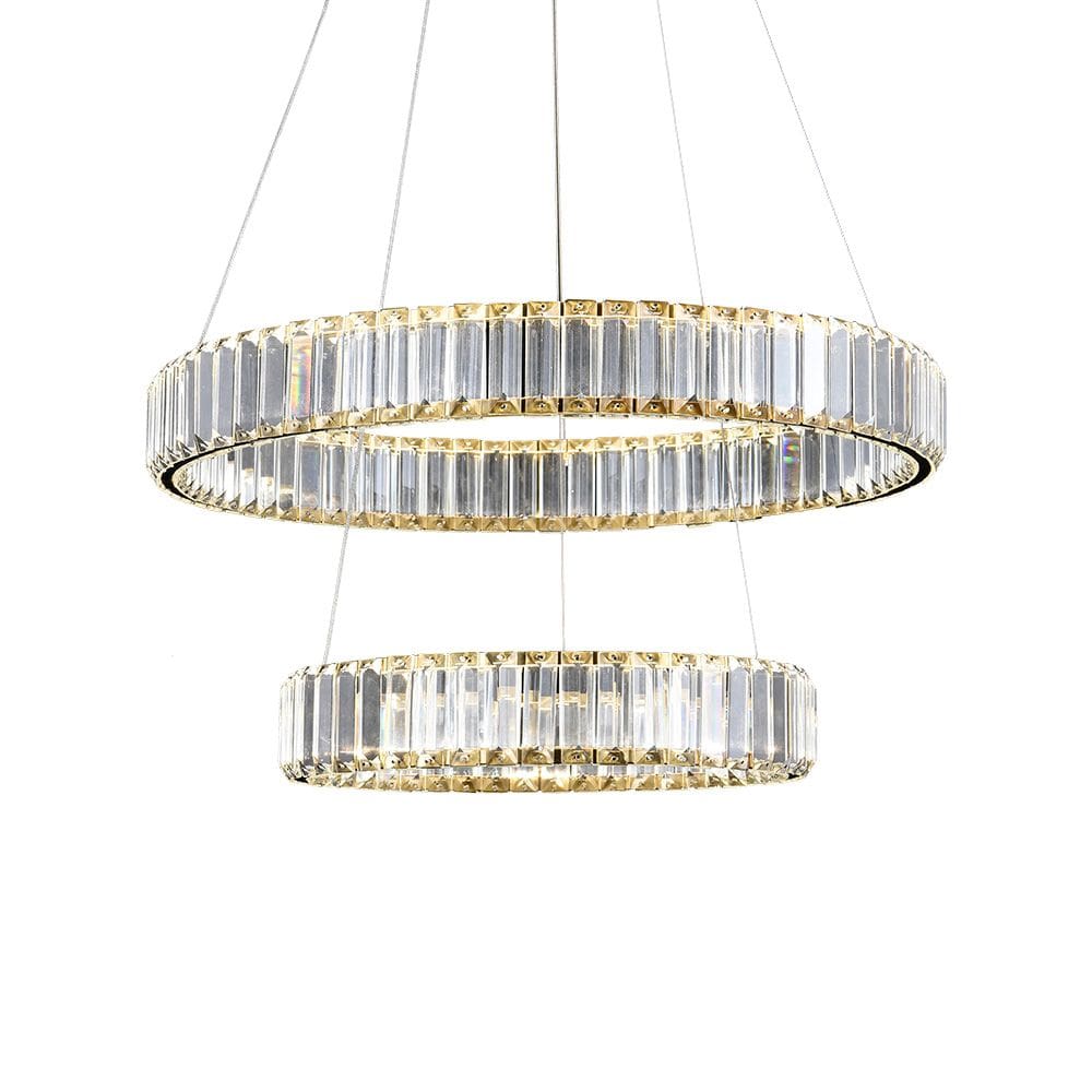Lustre Pendente Nitrolux LTP-019 Dourado Led Bivolt