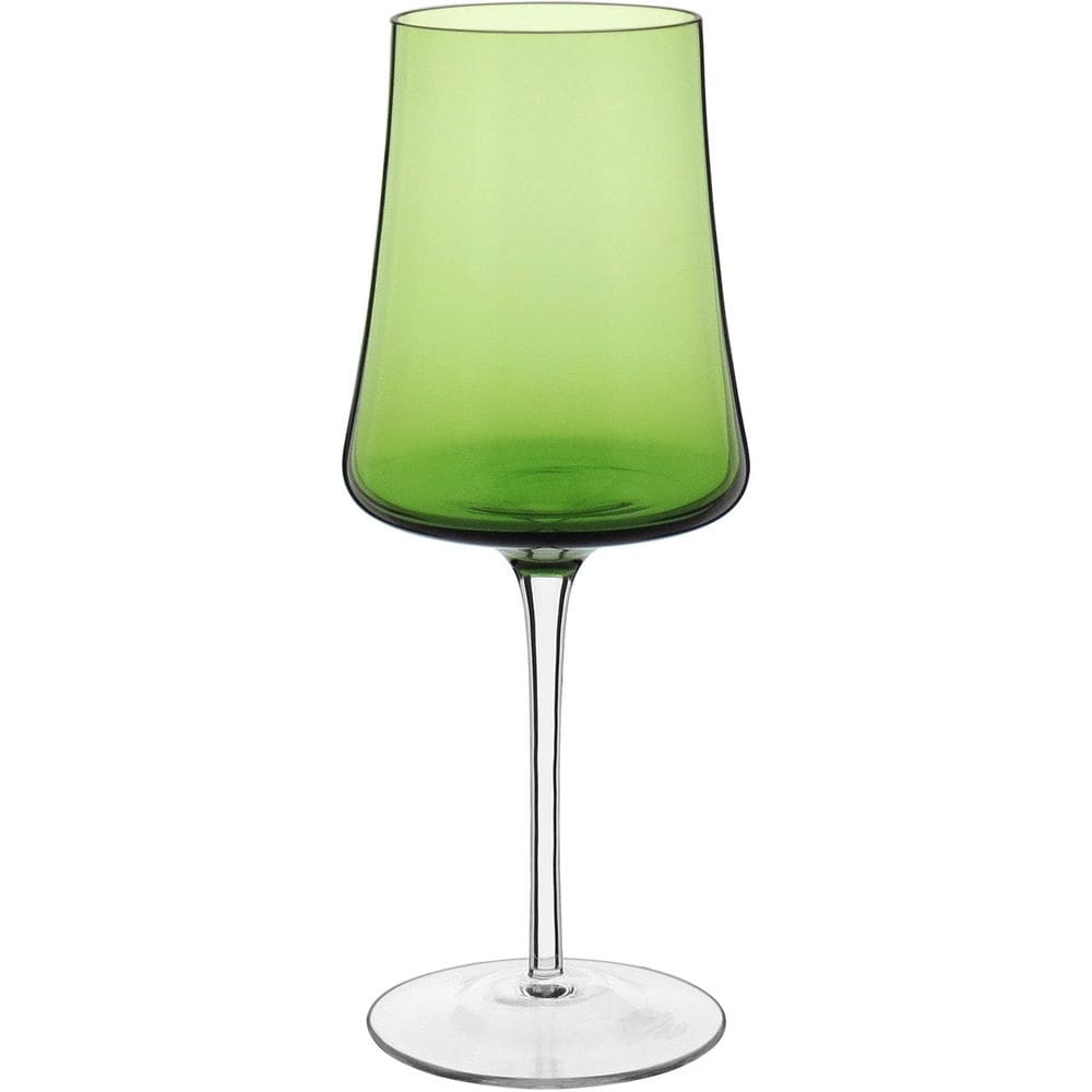 JG 2PÇ TAÇAS VINHO HOME&CO LATOUR VIDRO 460ml 24x9x9cm VERDE